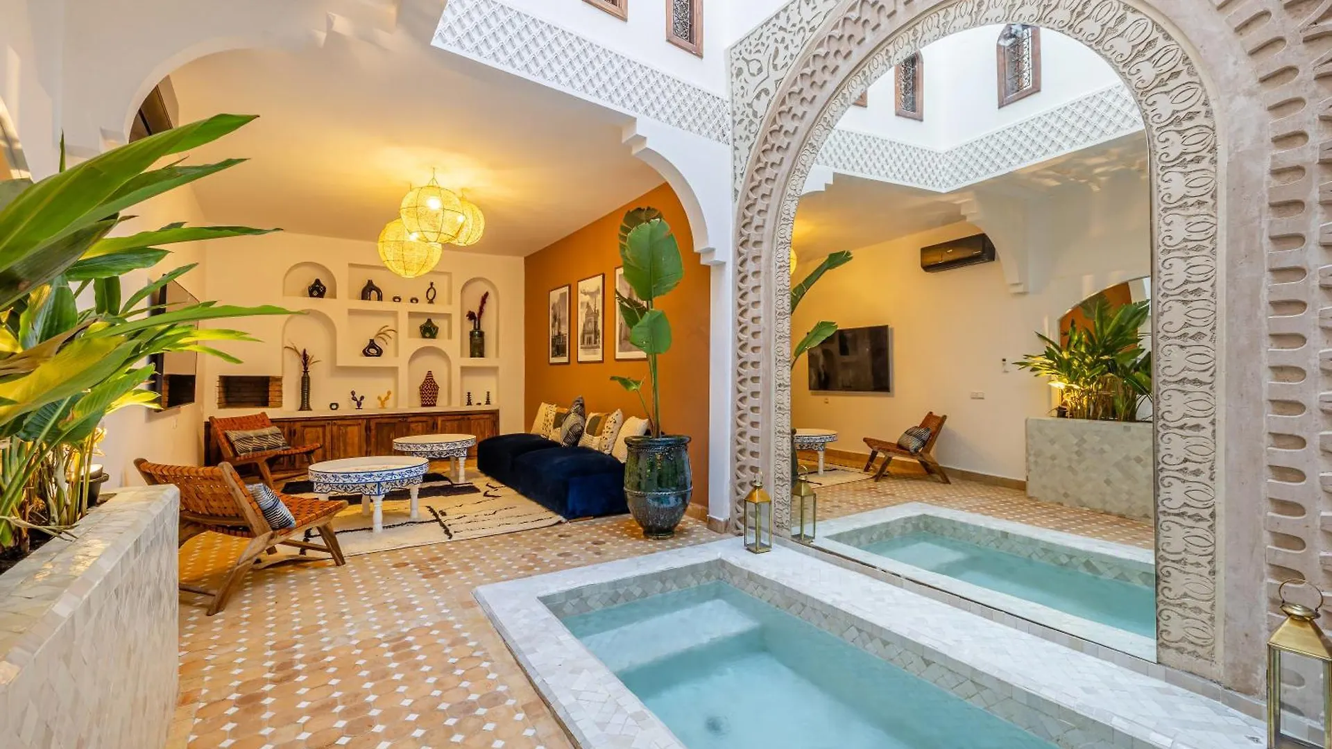 Riad Dar Lalla Saadia-Exclusiv-Heatedpool-Breakfast マラケシュ
